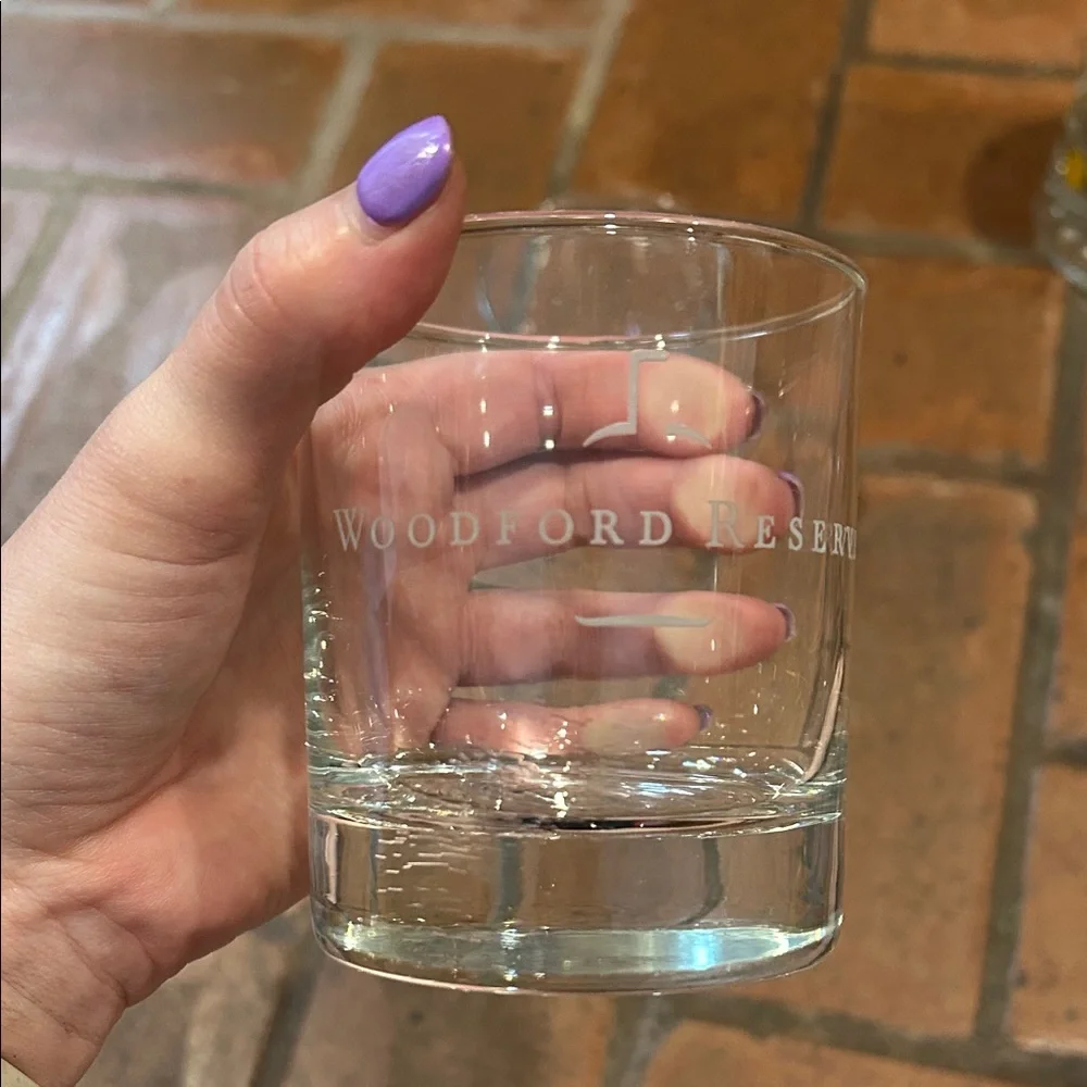 Woodford Reserves Clear Glass Whiskey Tumblers